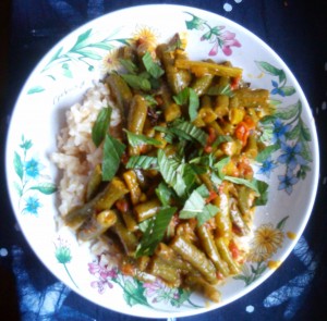 Read more about the article Summer green bean curry