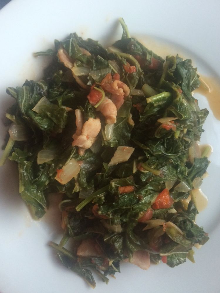 You are currently viewing Jamaican style Callaloo