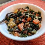 Sweet Potato Kale Bacon Hash