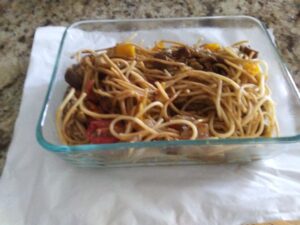 Read more about the article Eggplant and Cherry Tomato Pasta