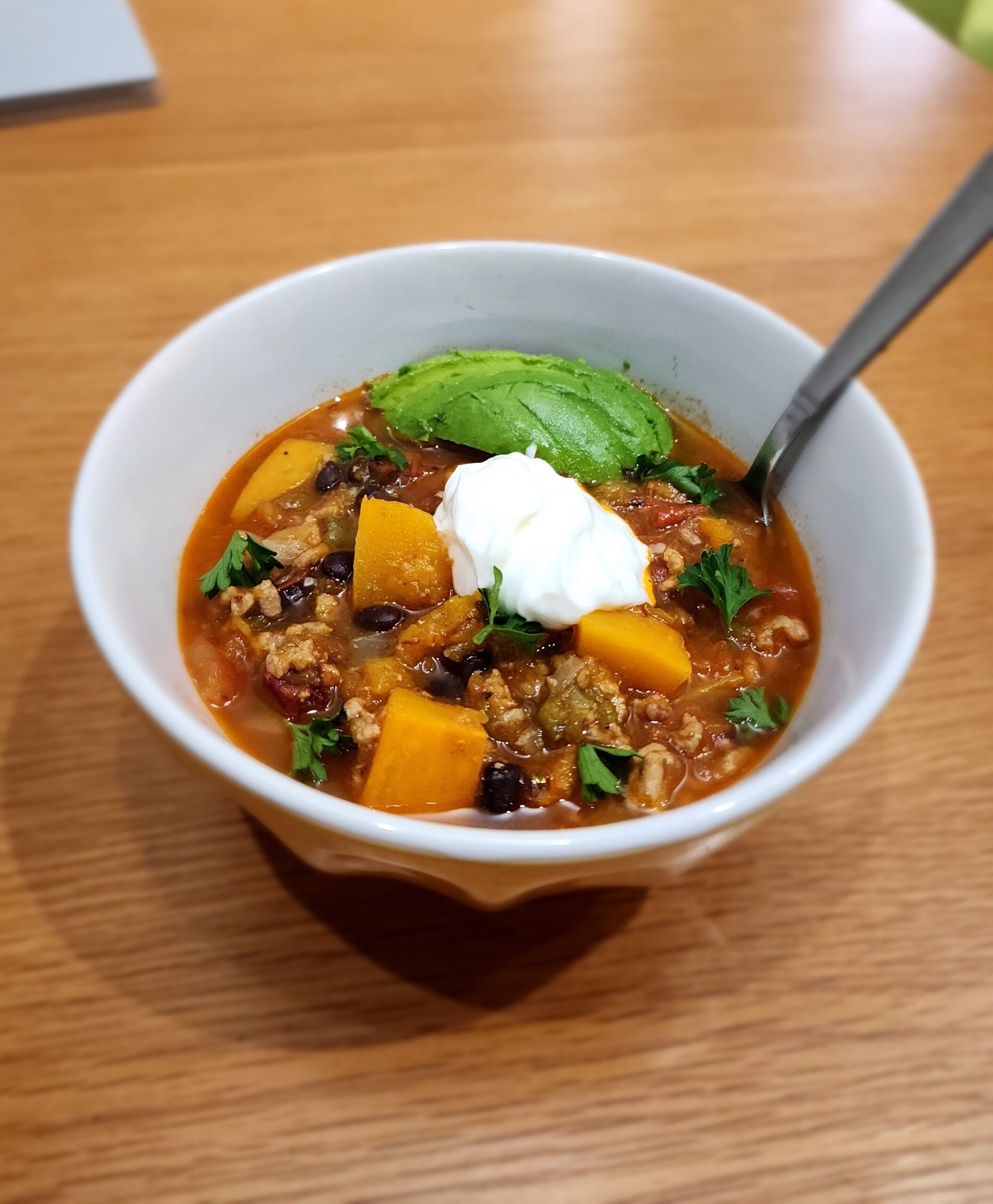 Read more about the article Turkey Pumpkin Chili
