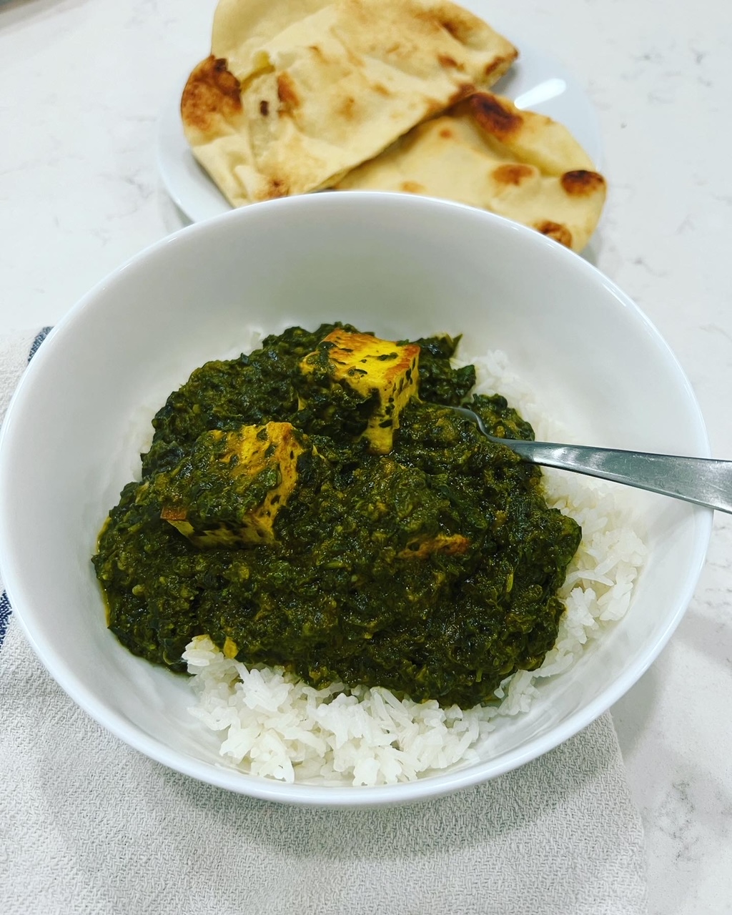 You are currently viewing Saag Paneer (Indian Spinach and Cheese Dish)