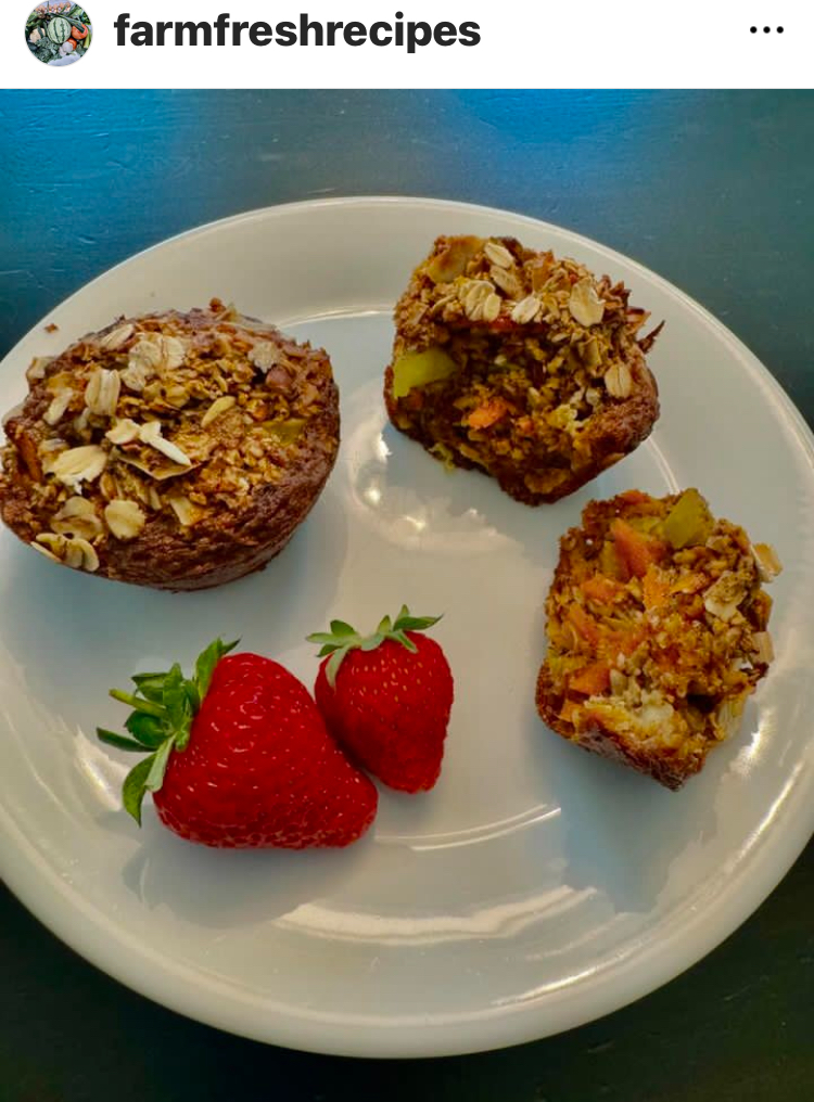 Read more about the article Rhubarb Spice Muffins