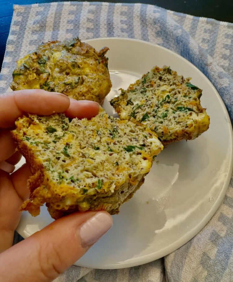 Read more about the article Greens and Sweet Potato Breakfast Muffins