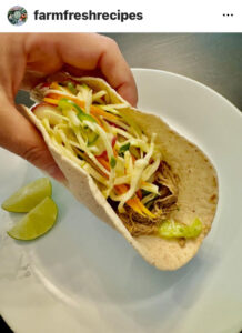 Read more about the article Sweet & Spicy Slaw with Easy Carnitas