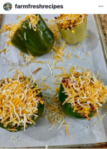 Read more about the article Taco Stuffed Farm Fresh Peppers