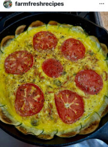 Read more about the article Farm Fresh Frittata with Zucchini Crust