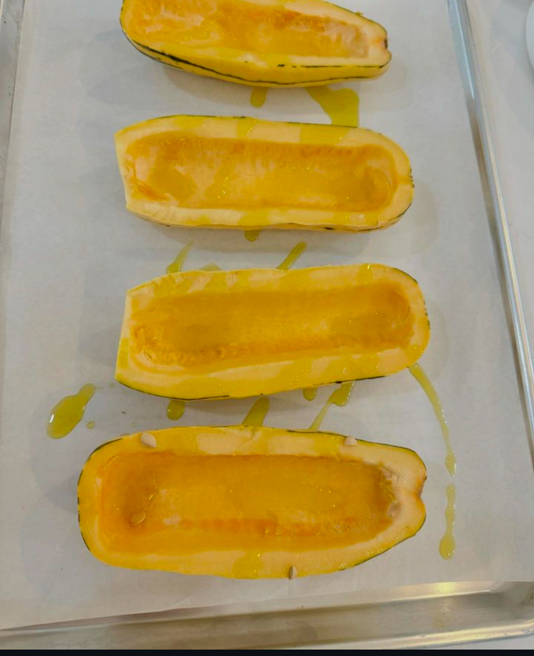 Read more about the article Italian Stuffed Delicata Squash Boats