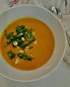 Read more about the article Thai Curry Sweet Potato Soup