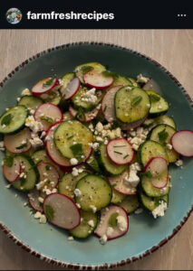 Read more about the article Cucumber and Radish Spring Salad