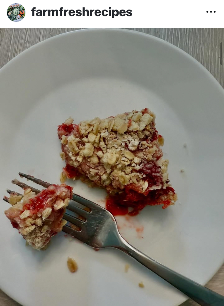 You are currently viewing STRAWBERRY OATMEAL BARS