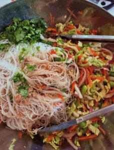 Read more about the article Asian Cabbage and Noodle Salad